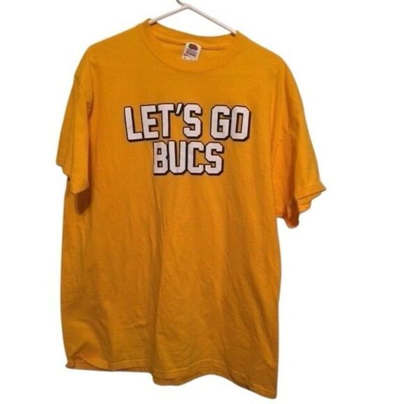 PITTSBURGH PIRATES "LET'S GO BUCS" SIZE XL T-SHIRT - Picture 1 of 3